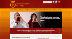 Desktop Screenshot of mandalaforchange.com